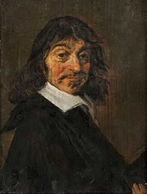 René Descartes Portrait of the French philosopher and mathematician René Descartes, oil on oak by Frans Hals, c. 1649; in the National Gallery of Denmark.